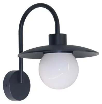 Produktbild von LUXULA LED Wandleuchte 10 W schwarz IP54
