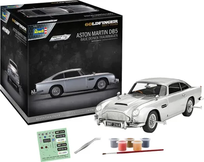 Obrázok produktu pre Revell - Adventný kalendár James Bond Aston Martin DB5 v mierke 1:24 01055