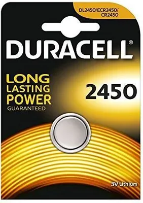 Produktbild von Duracell CR2450 Packung mit 2 Batterien