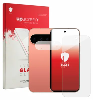 Produktbild von upscreen Schutzglas für Google Pixel 11 Pro (Display+Kamera) Schutzfolie Panzer Folie Glas Display Schutz klar