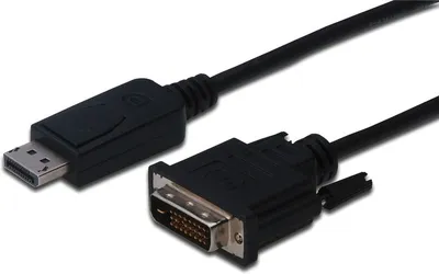 Produktbild von DIGITUS DisplayPortKabel DPort -> DVI(24+1) St/St 8K 2m 1.1a