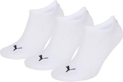 Produktbild von 3 Paar Puma Sneaker Invisible Socken Gr. 35 - 49 Uni Für Damen Herren Füßlinge , Bekleidung:M; Farbe:300 - White