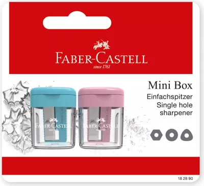 Image de FABER-CASTELL Einfachspitzdose Blister 2 Stück