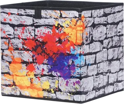 Produktbild von Faltbox Box - Delta  -32 x 32 cm / 3er Set - Graffiti