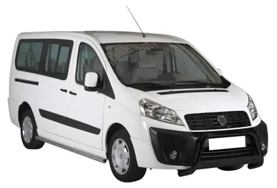 Obrázek produktu pro Ochranná lišta předního nárazníku pro Fiat Scudo 2007-2016 ø63mm ocelová černá ochrana