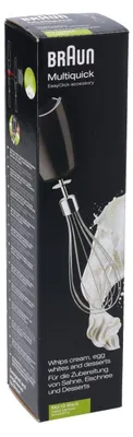 Produktbild von Braun MQ10BK Multiquick Edelstahl Schneebesen