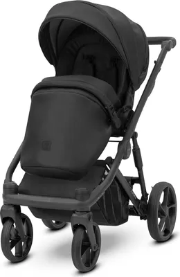 Image de Kunert Poussette Arizo 11 Black Eco Cadre noir siege auto