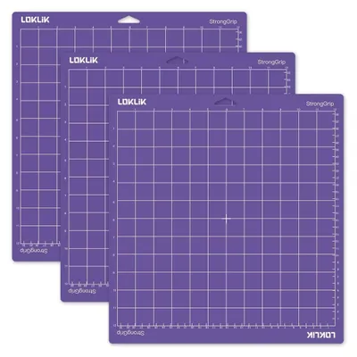 Immagine prodotto di Set di 3 paia di tappetini viola per il taglio, ideali per il découpage e il scrapbooking