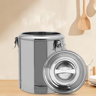 Image de Réchauffeur alimentaire - 14 litres - Acier inoxydable - Conteneur de transport isotherme