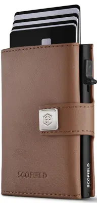 Immagine prodotto di Portafoglio per carte di credito con protezione RFID e funzione pop-up