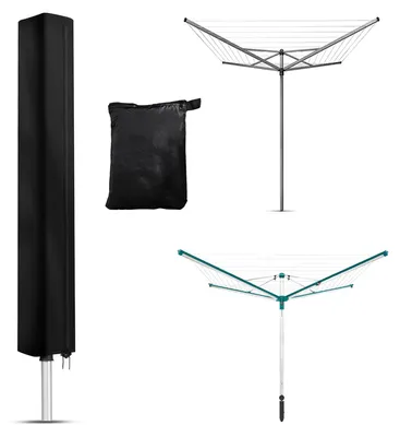 Productafbeelding van Beschermhoes voor waslijn - Weerbestendige afdekking - voor buitengebruik - 165x16x16 cm