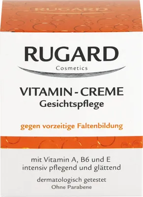 Produktbild von RUGARD Cosmetics Vitamin-Creme Gesichtspflege, 50 ml Creme