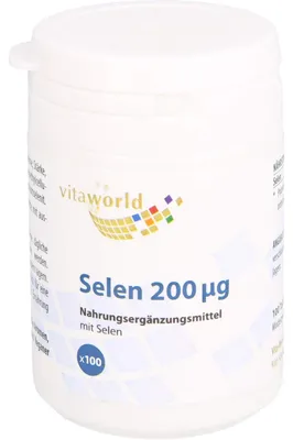Zdjęcie produktu dla vitaworld Selen 200 mcg tabletki, 100 tabletek