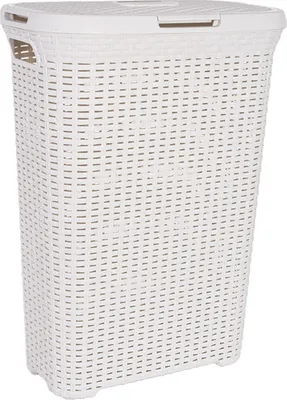 Image de Curver Panier à linge en rotin 60L - Crème 00707-885