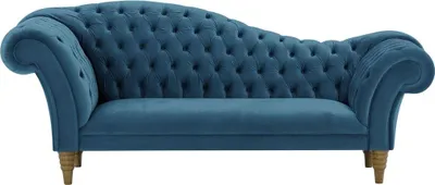 Image de Canapé chaise longue Chester-Velluto 11-wax black