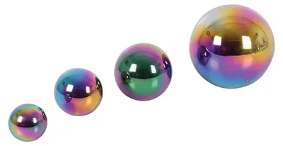 Produktbild von Tickit Sensory Reflective Farbige Burt-bälle, 0 Jahr(e), Edelstahl, Edelstahl
