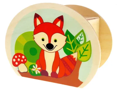 Immagine prodotto di Scatola del tesoro in legno Hess Animali della foresta