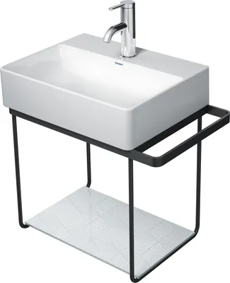 Produktbild von Metallkonsole DURASQUARE wandh für Handwaschbecken 073245 chrom chrom