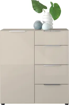 Produktbild von Kommode SANTORIN mit 4 Schubladen, Soft Close und 2 verstellbaren Einlegeböden