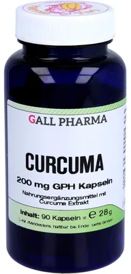 Obrázek produktu pro GALL PHARMA Curcuma 200 mg GPH Kapseln, 90 St. Kapseln