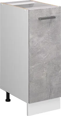Produktbild von Apothekerschrank Vicco R-Line Beton 30 cm ohne Arbeitsplatte, Model 37765