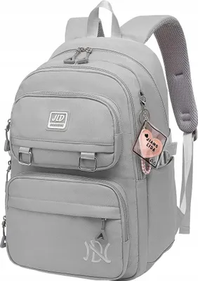 Image de Sac À Dos Pour L'école Des Adolescents, Gris, Modulaire, Multiface, Imperméable, Grand 30L