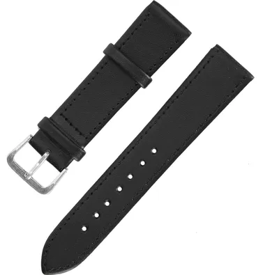 Produktbild von Uhrenarmband mit Dornschließe, Kunstleder, universelles Ersatzarmband, 20 mm / 0,79 Zoll