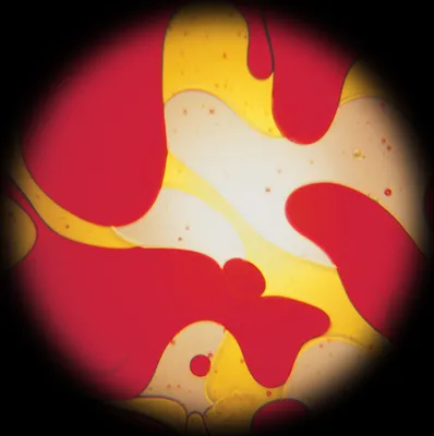 Produktbild von Projektor Effektlinse gelb-rot, Space Projector