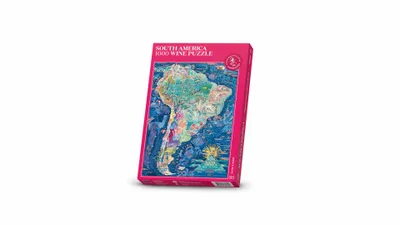 Produktbild von Water & Wines Wine Puzzle 1000 Teile South America