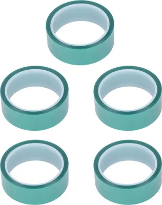 Obrázek produktu pro 5 ks maskovací páska zelená 33 mm šířka 33 m délka Spray Painting Protection PET High Temperature Tape