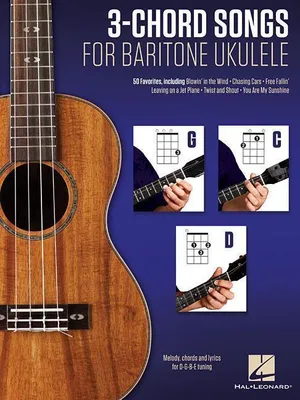 Produktbild von 3-Chord Songs for Baritone Ukulele (G-C-D)