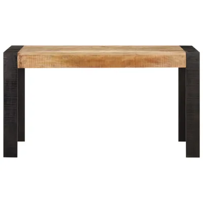 Immagine prodotto di Tavolo da Pranzo 140x70x76 cm in Legno Massello di Mango Grezzo