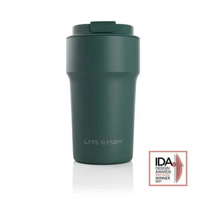Produktbild von LARS NYSØM Thermo Kaffeebecher-to-go 500ml | BPA-freier Travel Mug 0.5 Liter mit Isolierung | Auslaufsicherer Thermobecher für Kaffee unterwegs 500ml Bayberry