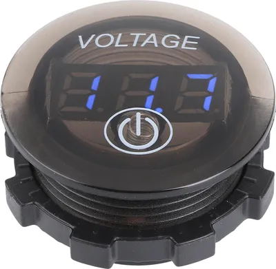 Obrázek produktu pro Univerzální LED DC digitální voltmetr měřič napětí autobaterie 12-24V W / Touch Switchblue