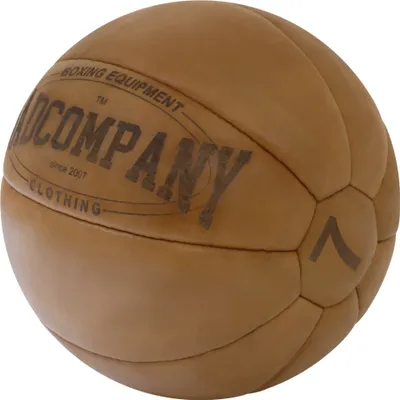 Produktbild von Medizinball aus Echtleder : braun 7 kg Farbe: braun Gewichtsklasse: 7 kg