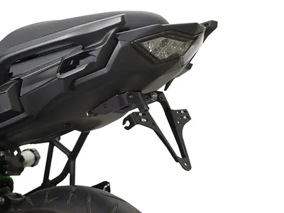Produktbild von ZIEGER Basic Kennzeichenhalter kompatibel mit Kawasaki Versys 650