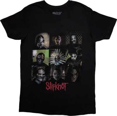 Image de Slipknot Blocks Black XL T-shirt
