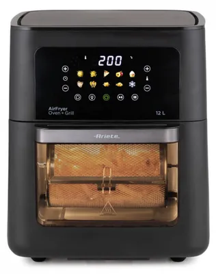 Image de Ariete 00C464100AR0 friteuse Unique 12 L Autonome 1800 W Friteuse d’air chaud Noir
