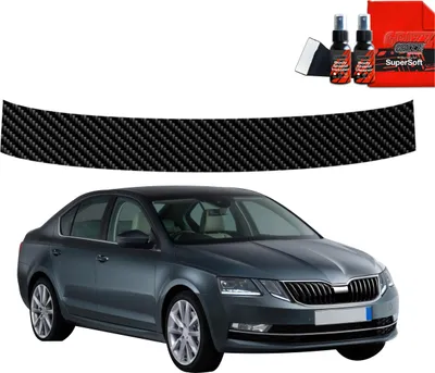 Obrázek produktu pro Ochranná fólie z uhlíku Grizz Protector pro nakládací hranu – Škoda Octavia 3 (2017–2020)