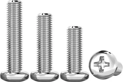 Obrázek produktu pro Kovové šrouby - 3 mm x 10 mm - pro nábytek a montáž dřevěných konstrukcí - Spolehlivé upevnění - 20 kusů