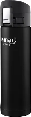 Obrázek produktu pro LAMART LT4045 Termoska, pojistkový mechanismus zabraňující nečekané otevření, materiál nerez / plast, objem 0,42l