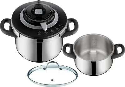 Zdjęcie produktu dla P4552030 CLIPSO+ CHEF zestaw 6L+ 4,5L TEFAL