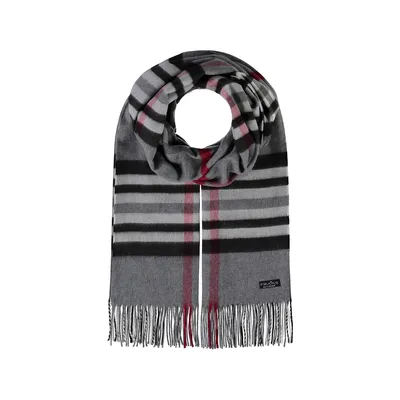 Produktbild von FRAAS Schal Cashmink® Scarf with FRAAS Plaid Grey grau mehrfarbig