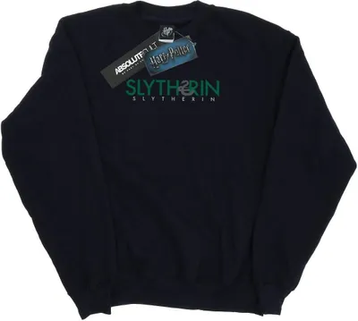 Produktbild von Harry Potter - "Slytherin" Sweatshirt für Damen BI6776 (S) (Schwarz)
