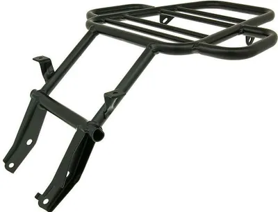Produktbild von Gepäckträger schwarz, kompatibel für Peugeot Speedfight 1 & 2 - 50-100ccm Träger