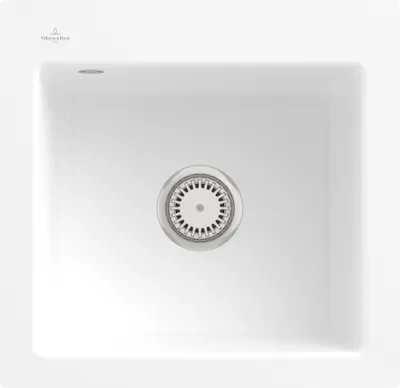 Produktbild von Villeroy & Boch Keramikspüle 33151FRW, Subway 50 S flat Flächenbündige Spüle - inkl.