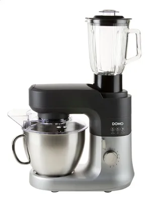 Obrázek produktu pro Domo DO9182KR, 4,5 l, Nerezová ocel, Otočné, Tlučení, Míchání, Nerezová ocel, 1000 W