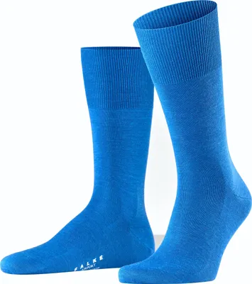 Immagine prodotto di Calze FALKE da uomo - Airport, calze corte, calze da tempo libero e da lavoro, blu tinta unita (Sapphire) 41-42