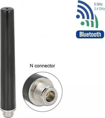 Image de DELOCK Dualband WLAN WiFi 6 Antenne N Buchse 4 - 6 dBi