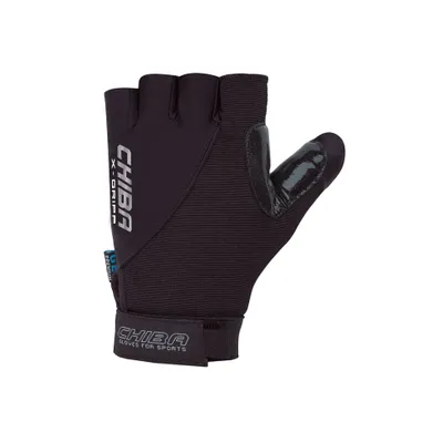 Produktbild von Chiba Rollstuhlhandschuhe Argon II, halboffen Größe: XL, Farbe: schwarz